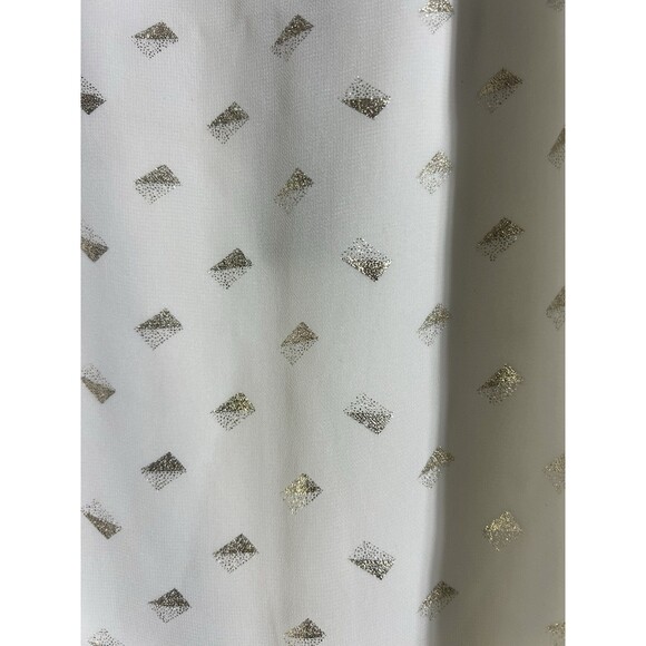 KRISA Swing Cami Top Sz S Ivory with Gold Detail NWT - Picture 2 of 7